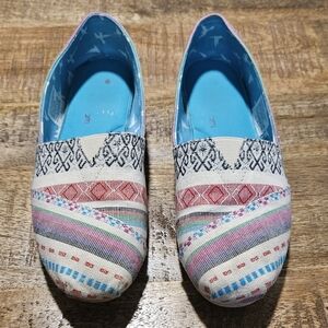 BOB'S LIL LNCA MEMORY FOAM SLIP-ON SHOES WOMENS SIZE 7.5